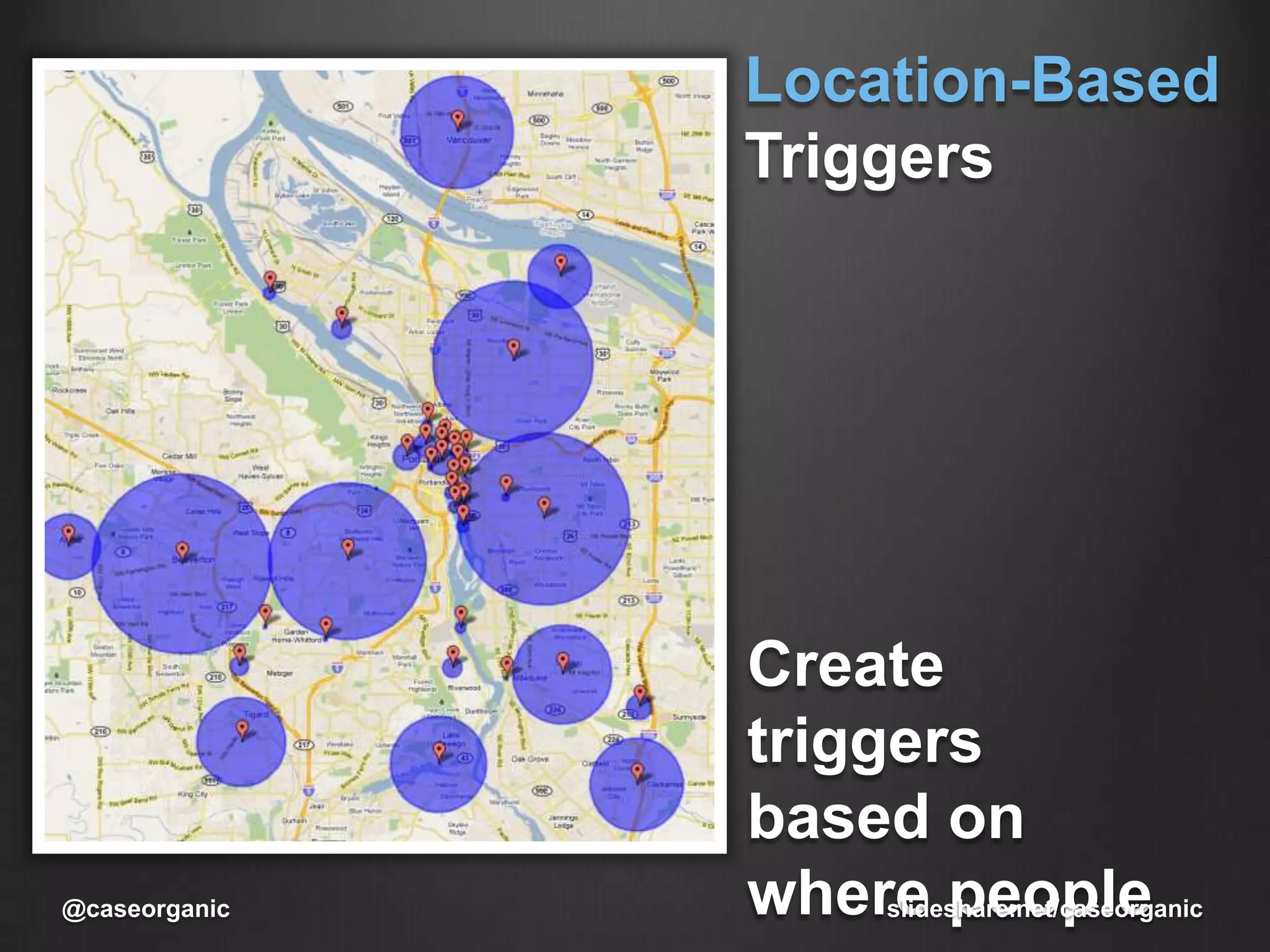 Everyone has a unique footprint of their city.slideshare.net/caseorganic@caseorganic