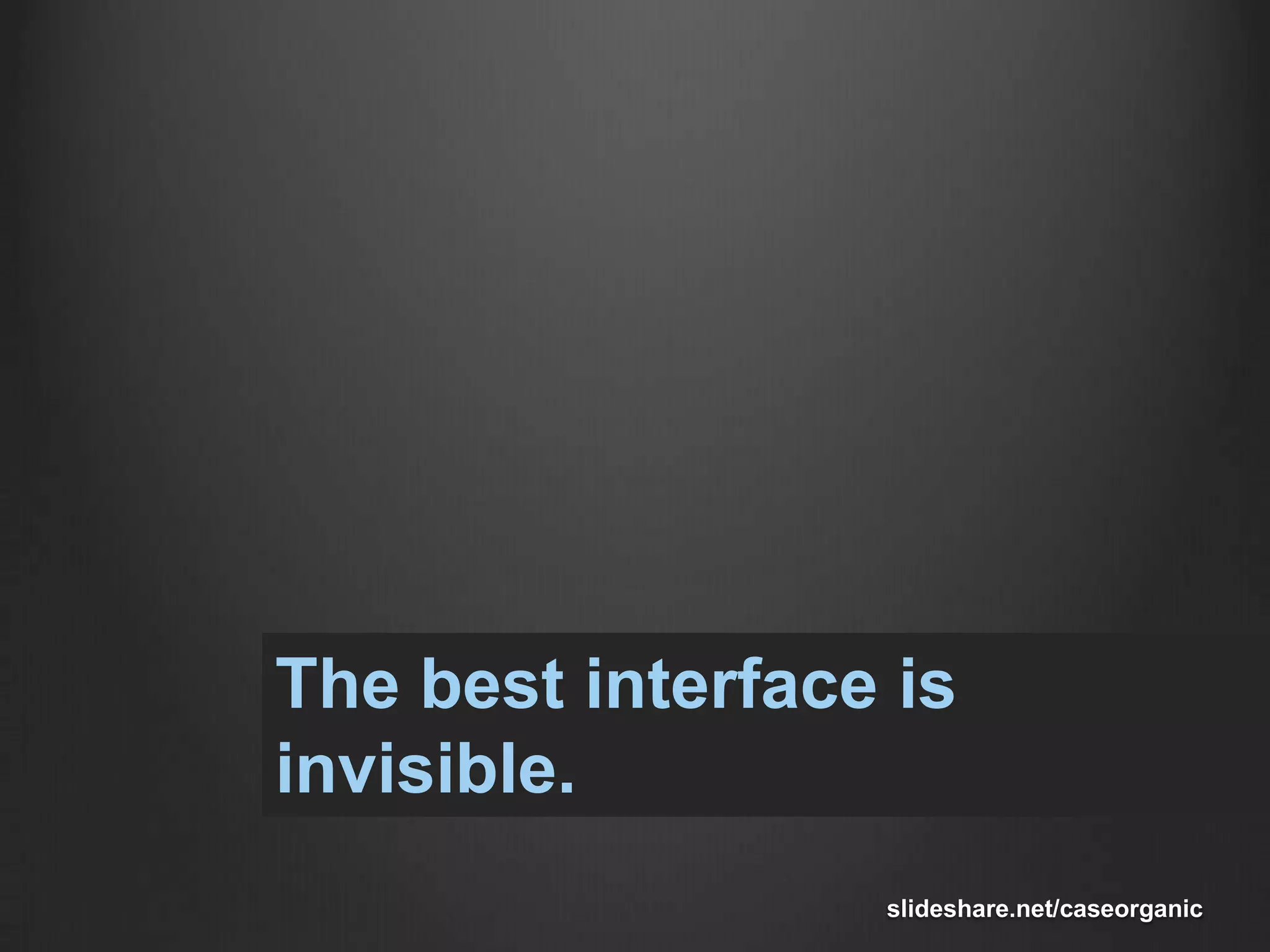 slideshare.net/caseorganicThis!