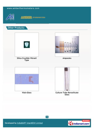 Amber Hydrometers, Ahmedabad, Scientific Instruments | PDF