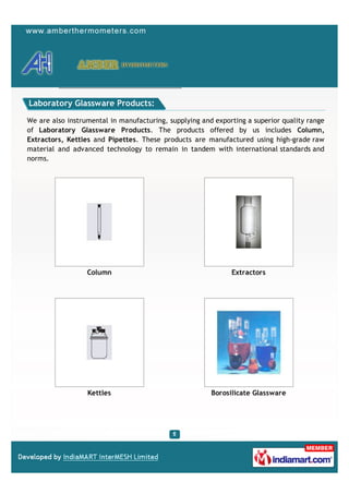 Amber Hydrometers, Ahmedabad, Scientific Instruments | PDF