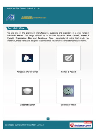 Amber Hydrometers, Ahmedabad, Scientific Instruments | PDF
