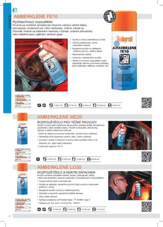 Ambersil katalog 