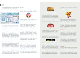 29
      As campanhas da Antarctica continuaram reforçando            Eventos                                                                                                                consagrados DJs – Gui Boratto, Erick E, Ferry Corsten,
      a qualidade da “BOA”, com investimentos mais                 Brahma esteve presente apoiando e patrocinando                                                                         Fedde Le Grand, Mark Knight e Mason no que se
      concentrados nas praças em que se destaca.                   as festas mais brasileiras do País: Carnaval, futebol                                                                  tornou o maior evento proprietário da AmBev.
      No Rio de Janeiro, onde é campeã de vendas, além             e rodeios. Com o Brahmeiro Guerreiro, sinônimo do

                                                                                                                              Por mais um ano a Bohemia realizou o seu tradicional
                                                                                                                              Boteco Bohemia, coroado com a Festa da Saideira.
                                                                                                                              Porto Alegre, Brasília, Curitiba e São Paulo são as
                                                                                                                              capitais que acolheram o concurso de petiscos de
                                                                                                                              bares. A novidade do ano ficou por conta da seleção
                                                                                                                              dos petiscos concorrentes, realizada por uma Liga
                                                                   brasileiro trabalhador, que curte a família, mas que                                                                   A Skol também apoiou grandes eventos de surf no
                                                                                                                              Gastronômica em uma etapa Tira a Prova. Bohemia
                                                                   sabe se divertir, Brahma participa com ações dos                                                                       Brasil: o Festival Alma Surf, em São Paulo, o WCT
                                                                                                                              também patrocinou grandes festivais gastronômicos.
                                                                   principais locais de diversão da população.                                                                            ASP Tour, em imbituba (SC), e o Rio Surf Pro
Divulgação Antarctica Sub Zero na internet
                                                                                                                                                                                          international 09, etapa seis estrelas do WQS, no
                                                                   Brahma Chopp e Stella Artois estiveram na quarta                                                                       Rio de Janeiro. Utilizando o conceito “Tá no Surf.
      das campanhas nacionais - que contaram sempre                edição do Brasil Master Chopp, campeonato                                                                              Tá Redondo”, a marca reforçou sua afinidade com
      com a presença do ator Sérgio Loroza e alguns novos          profissional que seleciona os melhores tiradores                                                                       o esporte e a relação antiga que tem com a praia,
      “convidados” do Bar - a marca fez ações para o               de chopp do País, promovido pela Real Academia                                                                         amigos e curtição.
      Carnaval de rua da cidade, e para o Circuito São João        do Chopp. O evento foi incrementado com seletivas
      da Boa, de festas juninas - do qual é idealizadora.          regionais, além de uma promoção dentro do                                                                              Tecnologia
                                                                                                                              O grande investimento da Stella Artois em 2009 foi
                                                                   campeonato, feita para que o consumidor também                                                                         No ano em que a Oktoberfest teve como tema a
                                                                                                                              o Festival de Cinema de Gramado (RS). A marca
      E, pela primeira vez, a Antarctica patrocinou os dois        participasse. Na categoria Chopp Brahma Master,                                                                        interação entre Alemanha tradicional e moderna, a
                                                                                                                              também esteve presente nos principais festivais de
      principais times de futebol cearenses - Ceará                o primeiro lugar ficou com o curitibano Andre Gustavo                                                                  AmBev investiu em novas tecnologias e levou ao
                                                                                                                              cinema do País como as Mostras de São Paulo e do
      e Fortaleza. Para reforçar a parceria com os clubes,         Ramos, do bar Aos Democratas. O tirador de chopp                                                                       evento três equipamentos para melhor conservar e
                                                                                                                              Rio de Janeiro. E, durante todo o ano, Stella Artois
      a marca fez diversas ações, como o lançamento de uma                                                                                                                                servir o Chopp Brahma. inéditos no Brasil o Duotank
                                                                   do bar Na Mata Café, de São Paulo, foi o grande
      série limitada de latas decoradas com os escudos dos                                                                    apoiou os eventos de Vela do Yatch Club de ilhabela (SP),
                                                                   vencedor da categoria Stella Artois Challenge, e foi                                                                   - tanque refrigerado que conserva o chopp a vácuo -,
      times, uma campanha de televisão exclusiva para                                                                         patrocinando uma categoria e um barco competidor.
                                                                   para Nova iorque representar o Brasil no campeonato                                                                    a Chopeira Speedfiller - que serve seis calderetas ao
      o Estado, decoração dos principais pontos-de-vendas
                                                                   mundial da categoria - World Draught Master.                                                                           mesmo tempo com o mesmo padrão de qualidade -,
      próximos aos estádios e produziu materiais
                                                                                                                                                                                          e a Torneira Turbotap - capaz de encher o copo de
      de merchandising para PDVs.
                                                                   A Antarctica, pelo segundo ano consecutivo, foi o                                                                      chopp na metade do tempo de uma torneira comum
                                                                   grande destaque do Carnaval de rua do Rio de               A Skol fez o Anhembi, em São Paulo, se transformar          - foram trazidos da Holanda e ficaram disponíveis ao
      Bohemia contou com uma campanha de lançamento
                                                                   Janeiro com o conceito: Unidos da Boa. A marca             ao receber 40 mil pessoas vestidas de branco. O Skol        consumidor brasileiro pela primeira vez.
      da sua nova identidade, além da divulgação do
                                                                   esteve presente nos ensaios das principais escolas         Sensation fez sua estréia no Brasil com o tema “Tree
      tradicional evento Boteco Bohemia nas praças onde
      é realizado: São Paulo, Brasília, Curitiba e Porto Alegre.   e blocos, e nos desfiles dos blocos de rua. Ainda          of Love” e levou o público a uma noite de perfeita          Revendas
      Bohemia também promoveu uma série de ações com               na capital carioca, incentivou o resgate da cultura        harmonia musical. Com ingressos esgotados para              Em 2009, a AmBev se aproximou ainda mais da rede
      consumidores – em bares e pontos-de-vendas de São            de festas de São João com o Circuito São João da Boa,      pista na tarde de sábado e camarotes semanas antes          de revendas. O ano foi muito positivo na relação da
      Paulo, Brasília, Curitiba e Porto Alegre - com objetivo      pelo qual apoia os eventos realizados com ações,           do evento, o Skol Sensation fez o público dançar até        empresa com os pontos-de-vendas. O Chopp Brahma
      de difundir o conhecimento cervejeiro da marca e o           campanhas e investimento em infra-estrutura. Além disso,   as seis horas de domingo. A mistura de atrações             continuou expandindo em números e locais com seus
      ritual de harmonização de cada uma das variantes da          há oito anos a Antarctica apoia o evento Ceará Music.      contou com 26 acrobatas e bailarinos, fogos de              quiosques e carrinhos. Hoje são mais de 700 franquias,
      família Bohemia (Pilsen, Weiss, Confraria e Escura).                                                                    artifícios, show de lasers, além de apresentações de        o que torna a marca a 3ª maior franqueadora do Brasil.
 