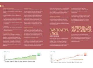 53
Comitê de Compliance                                   Conselho Fiscal                                        e-mail, site e um telefone 0800. A Ouvidoria leva as     Na BM&FBOVESPA foram negociados
O Comitê de Compliance tem por finalidade assistir o   Os membros do Conselho Fiscal são eleitos pelos        denúncias para uma auditoria interna independente,       aproximadamente R$11,2 bilhões em ações
Conselho de Administração em relação às seguintes      acionistas em Assembleia Geral, realizada uma vez      para investigação. Se for necessário, é adotada medida   preferenciais (PN) e R$1,1 bilhão em ações
matérias:                                              ao ano. O mandato é de um ano com reeleição            judicial. Todas as denúncias encaminhadas são            ordinárias (ON).
• operações com partes relacionadas;                   permitida. As principais atribuições do Conselho       apuradas em, no máximo, oito semanas.
• qualquer situação de conflito de interesses em       Fiscal são: fiscalizar os atos dos administradores,                                                             Na BM&FBOVESPA, as ações terminaram o ano de
 geral;                                                verificar o cumprimento dos seus deveres legais        Manual de Divulgação                                     2009 cotadas a R$174,5 (PN) e R$147,5 (ON),
• o cumprimento, pela Companhia, dos dispositivos      e estatutários, analisar e dar parecer sobre as        O Conselho de Administração consolidou as melhores       com aumento de 80% e 82,4%, respectivamente,
 legais, regulamentares e estatutários referentes a    demonstrações financeiras da Companhia. Como           práticas, relativas à divulgação de informações          em comparação com o fechamento de 2008. O
 operações com partes relacionadas;                    os membros são independentes, sua isenção é            ao público investidor, em um manual que orienta          índice da BM&FBOVESPA, iBOV, teve aumento
• o monitoramento e a análise dos controles internos   garantida. Nenhum membro integra o Conselho            a conduta de administradores e colaboradores             de 82,6%.
 da Companhia;                                         de Administração ou a Diretoria Executiva, sendo       da Companhia e a negociação de valores mobiliários
• o monitoramento e a análise do perfil fiscal da      um deles representante dos acionistas minoritários.    de emissão da AmBev.



                                                                                                                          remuNeração
 Companhia;
• o cumprimento, pela Companhia, dos dispositivos      Código de Conduta

                                                                                                              bm&fboVeSpa aoS acioNiStaS
 legais, regulamentares e estatutários referentes a    O Código de Conduta de Negócios rege a Gente
 condutas concorrenciais.                              AmBev que se compromete com ele por meio de



                                                                                                              e NYSe
                                                       assinatura de termo. Violações ao documento podem
Diretoria Executiva                                    ser relatadas ao Comitê de Ética, que é composto
A Diretoria Executiva da AmBev é integrada por 11      pelo Diretor-Geral, pelos diretores Financeiro, de                                                              No ano calendário de 2009 foram distribuídos
diretores, com mandato de três anos e possibilidade    Gente & Gestão, Jurídico e de Relações Corporativas,
                                                                                                              açõeS Na bolSa                                           R$3.560,5 milhões em dividendos, incluindo juros
de reeleição. Ela é responsável pela gestão dos        e pelo gerente de Comunicação interna.                                                                          sobre capital próprio. O montante representa 59,5%
negócios da AmBev e por apresentar propostas de                                                               Nossas ações são negociadas na BM&FBOVESPA               do lucro líquido reportado no exercício. Em 2009
planejamento de médio e longo prazos ao Conselho       O Código de Conduta de Negócios é acessível a todos    (códigos AMBV3 e AMBV4) e na New York Stock              a companhia não negociou ações por meio de
de Administração. Os diretores são profissionais       os funcionários da Companhia, que são treinados na     Exchange – NYSE, como American Depositary                programa de recompra.
experientes que conhecem os mercados em que            Cultura AmBev contra corrupção de qualquer             Receipts (ADRs), com os códigos ABV e ABVc.
atuamos e estão na AmBev, em média, há cerca           natureza. Para denúncias - com anonimato garantido     Em 31 de dezembro de 2009, o free float era de 29%
de dez anos.                                           – contam com o Canal de Ouvidoria que possui           sendo 20% na BM&FBovespa e 9%, na NYSE.




  aMBV x Bovespa                                                                                                aBV x NYSE
                                                                                                    iBOV                                                                                                       SPx

                                                                                                    AMBV3                                                                                                      ABV.C

                                                                                                    AMBV4                                                                                                      ABV
 