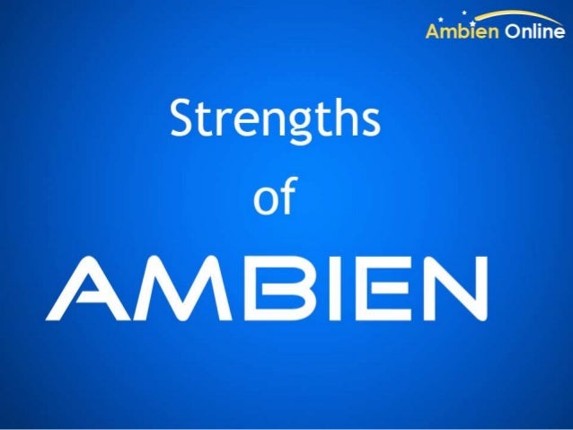 Different strengths of ambien