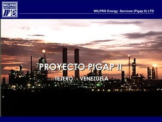 Wilpro Environmental Impact and Monitoring Program of WILPRO Energy Services ...