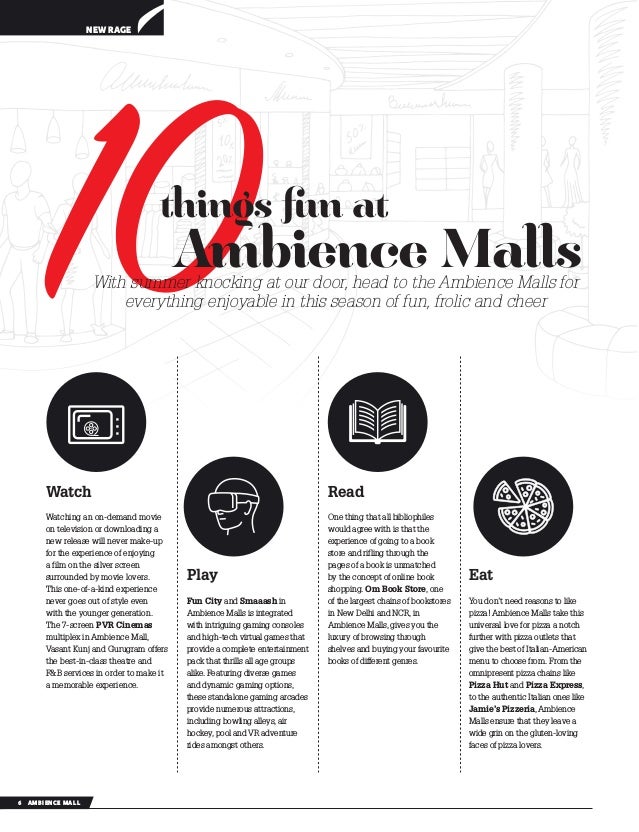 Ambience Mall Magazine April June 2018 - 