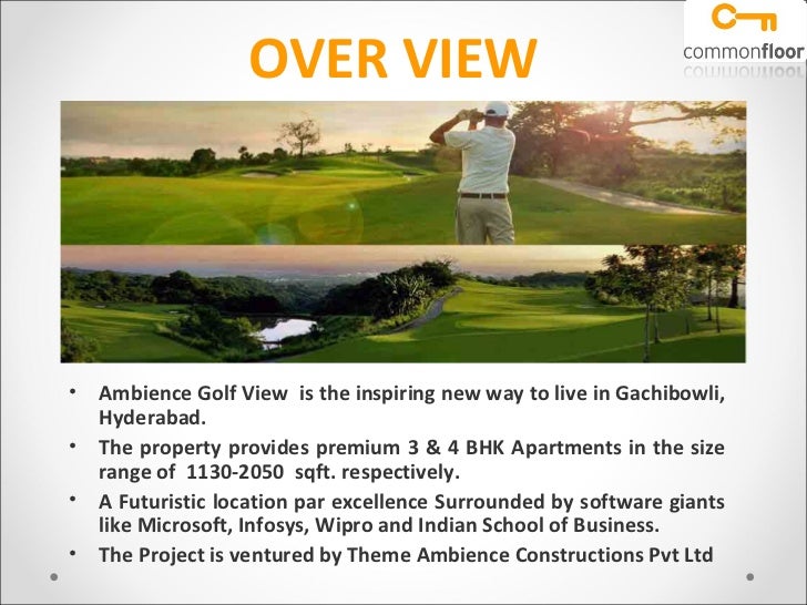 Ambience Golf View Hyderabad