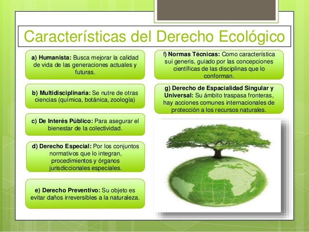 La Ecologia como fuente del Derecho Ecologico