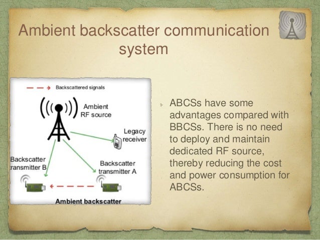 Ambient backscatter