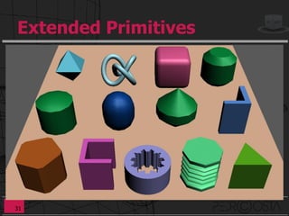 Extended Primitives




31
 