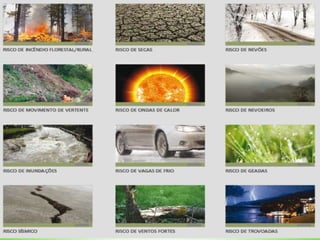 *Risco natural
 