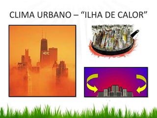 CLIMA URBANO – “ILHA DE CALOR”