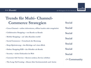 Lifestyle Trends im Handel