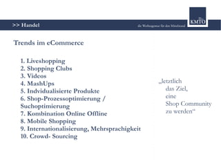 Lifestyle Trends im Handel