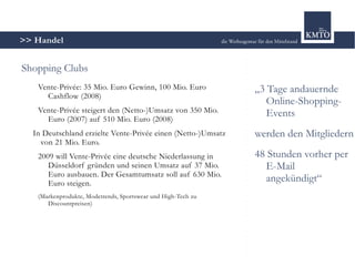 Lifestyle Trends im Handel