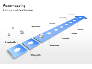 Roadmapping
Enter your sub headline here
                                                                      Placeholder


                                                        Placeholder



                                        Placeholder

                          Placeholder
                                                                                          Placeholder


                                                                            Placeholder



                                                             Placeholder

 Placeholder
                                          Placeholder




                          Placeholder
 