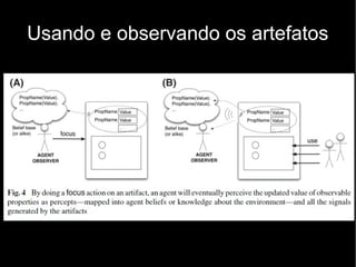 Usando e observando os artefatos
 