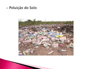  Poluição do Solo
 