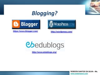 ROBSON SANTOS DA SILVA – Ms.
www.eadamazon.com
 