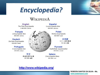 ROBSON SANTOS DA SILVA – Ms.
www.eadamazon.com
 