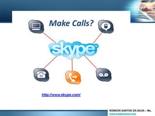 ROBSON SANTOS DA SILVA – Ms.
www.eadamazon.com
 