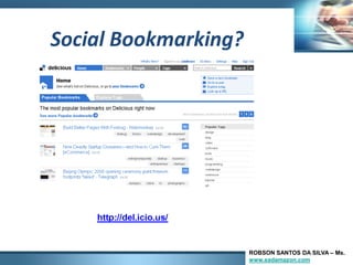 ROBSON SANTOS DA SILVA – Ms.
www.eadamazon.com
 