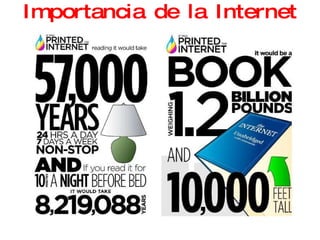 Importancia de la Internet 