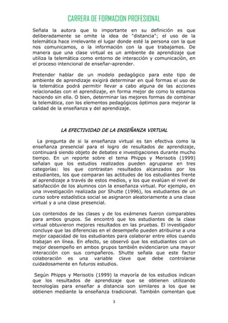 Ambientes virtuales de aprendizaje