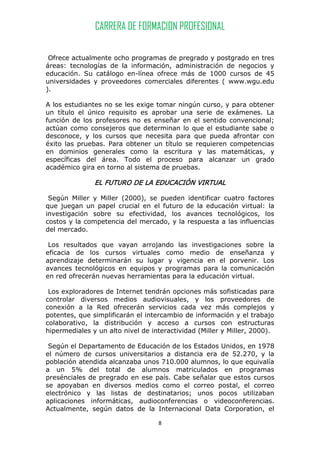 Ambientes virtuales de aprendizaje