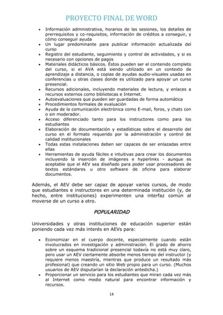 Ambientes virtuales de aprendizaje