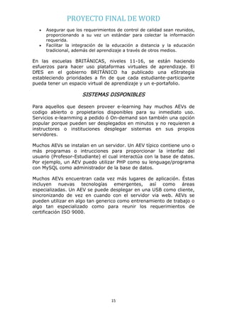 Ambientes virtuales de aprendizaje