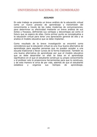 Ambientes virtuales de aprendizaje