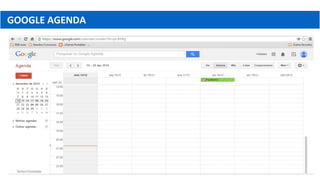 GOOGLE AGENDA
 