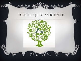 RECICLAJE Y AMBIENTE
 