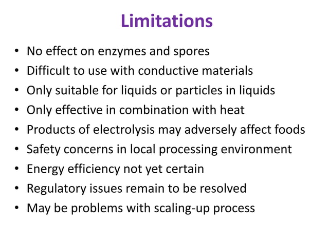 Ambient Temperature Food Processing Pptx