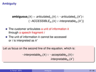 Ambiguity in Software Engineering | PDF