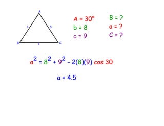 Ambiguous Case1 | PDF