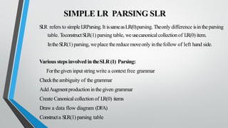 Ambiguous grammar, dfa and slr grammar. | PDF | Programming Languages ...