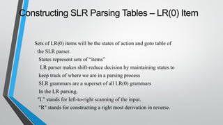 Ambiguous grammar, dfa and slr grammar. | PDF | Programming Languages ...