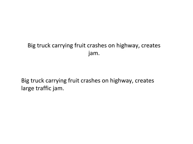 Ambiguous Sentences and Headlines | PPT | Automotive