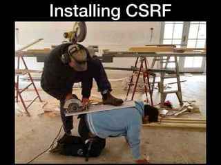 Installing CSRF
 