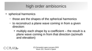 Introduction to Ambisonics | PDF