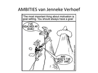 AMBITIES van Jenneke Verhoef
 