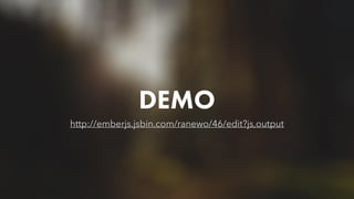 DEMO
http://emberjs.jsbin.com/ranewo/46/edit?js,output
 