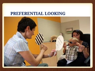 PREFERENTIAL LOOKING
TEST
 