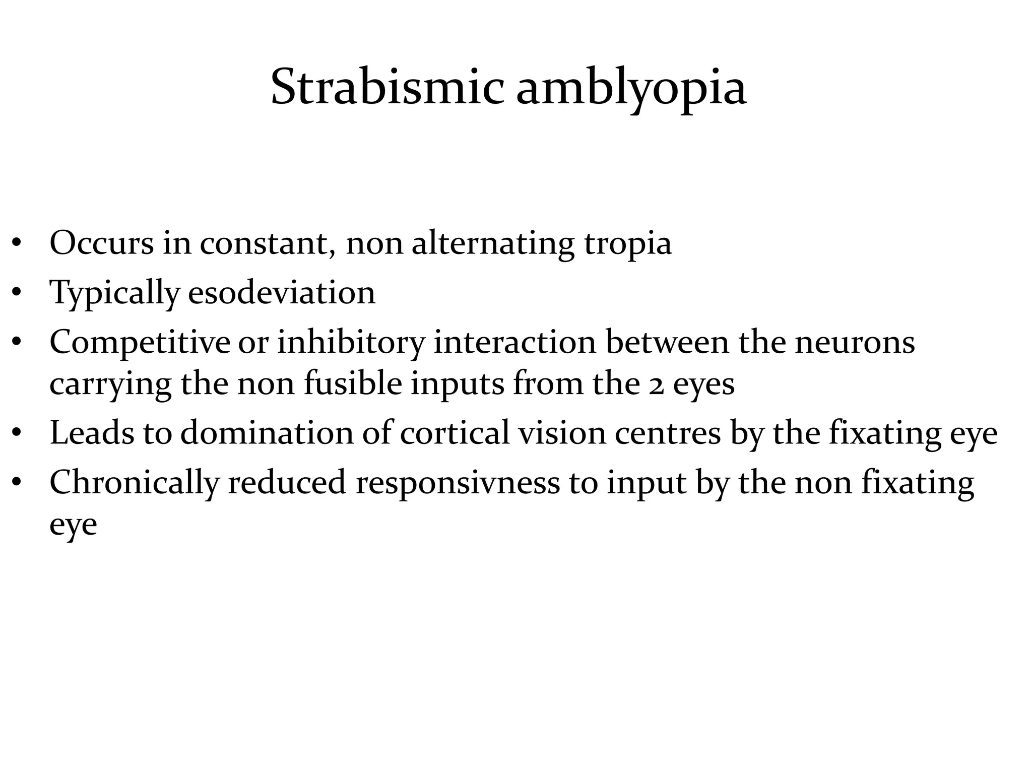Amblyopia | PPTX