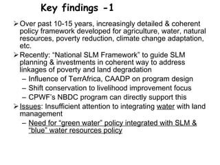 Rainwater management for food security and environmental services in Ethiopia 