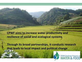 Rainwater management for food security and environmental services in Ethiopia 