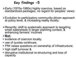 Rainwater management for food security and environmental services in Ethiopia 